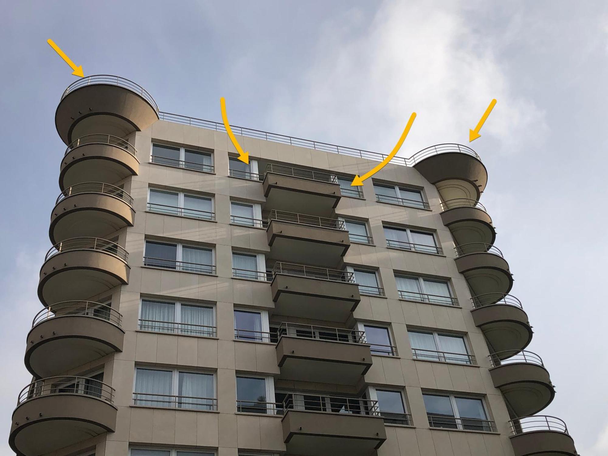Duplex Penthouse Super Zeezicht Lägenhet De Panne Exteriör bild