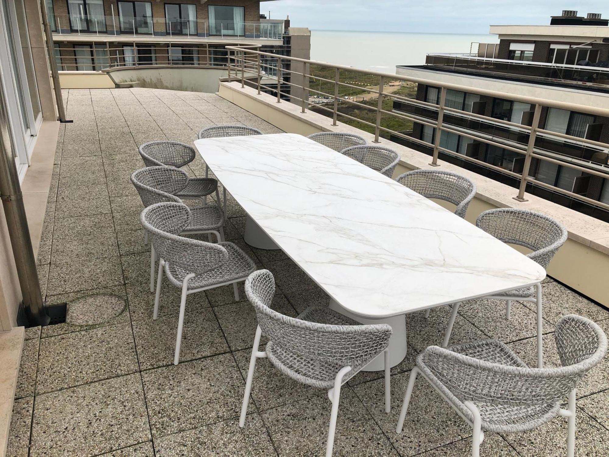 Duplex Penthouse Super Zeezicht Lägenhet De Panne Exteriör bild